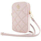 Guess Zip Quilted 4G krepšys - rožinės spalvos -- Uncategorized