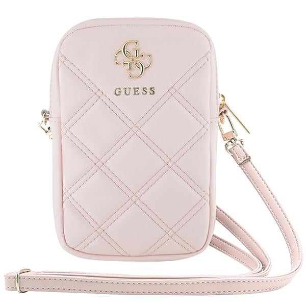 Guess Zip Quilted 4G krepšys - rožinės spalvos -- Uncategorized