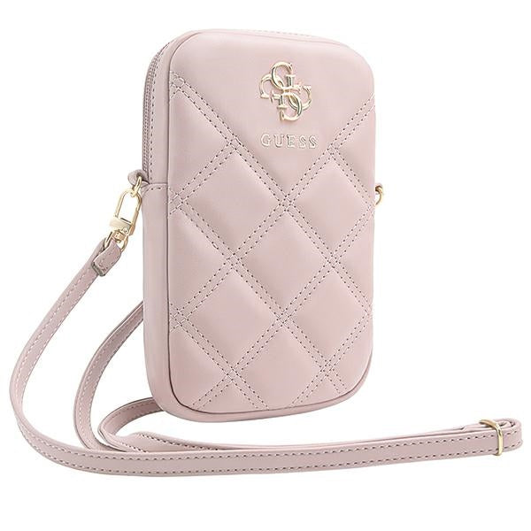Guess Zip Quilted 4G krepšys - rožinės spalvos -- Uncategorized