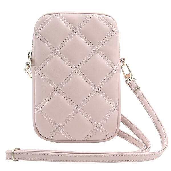 Guess Zip Quilted 4G krepšys - rožinės spalvos -- Uncategorized
