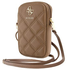 Guess Zip Quilted 4G krepšys - ruda -- Laptop Bags