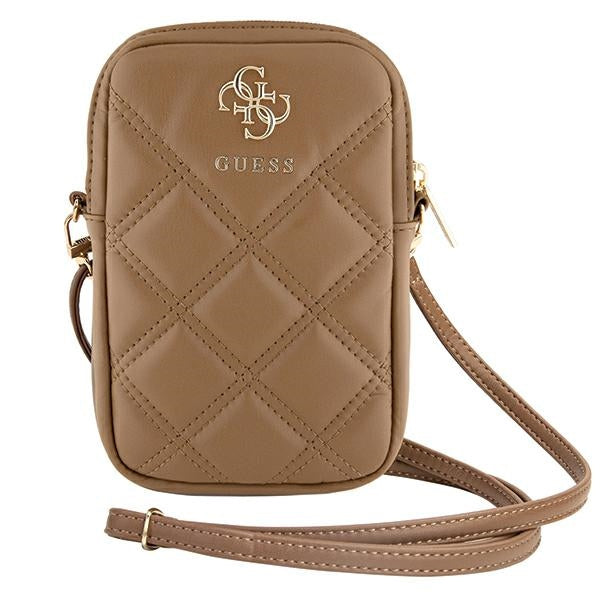 Guess Zip Quilted 4G krepšys - ruda -- Laptop Bags