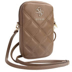 Guess Zip Quilted 4G krepšys - ruda -- Laptop Bags
