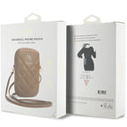 Guess Zip Quilted 4G krepšys - ruda -- Laptop Bags
