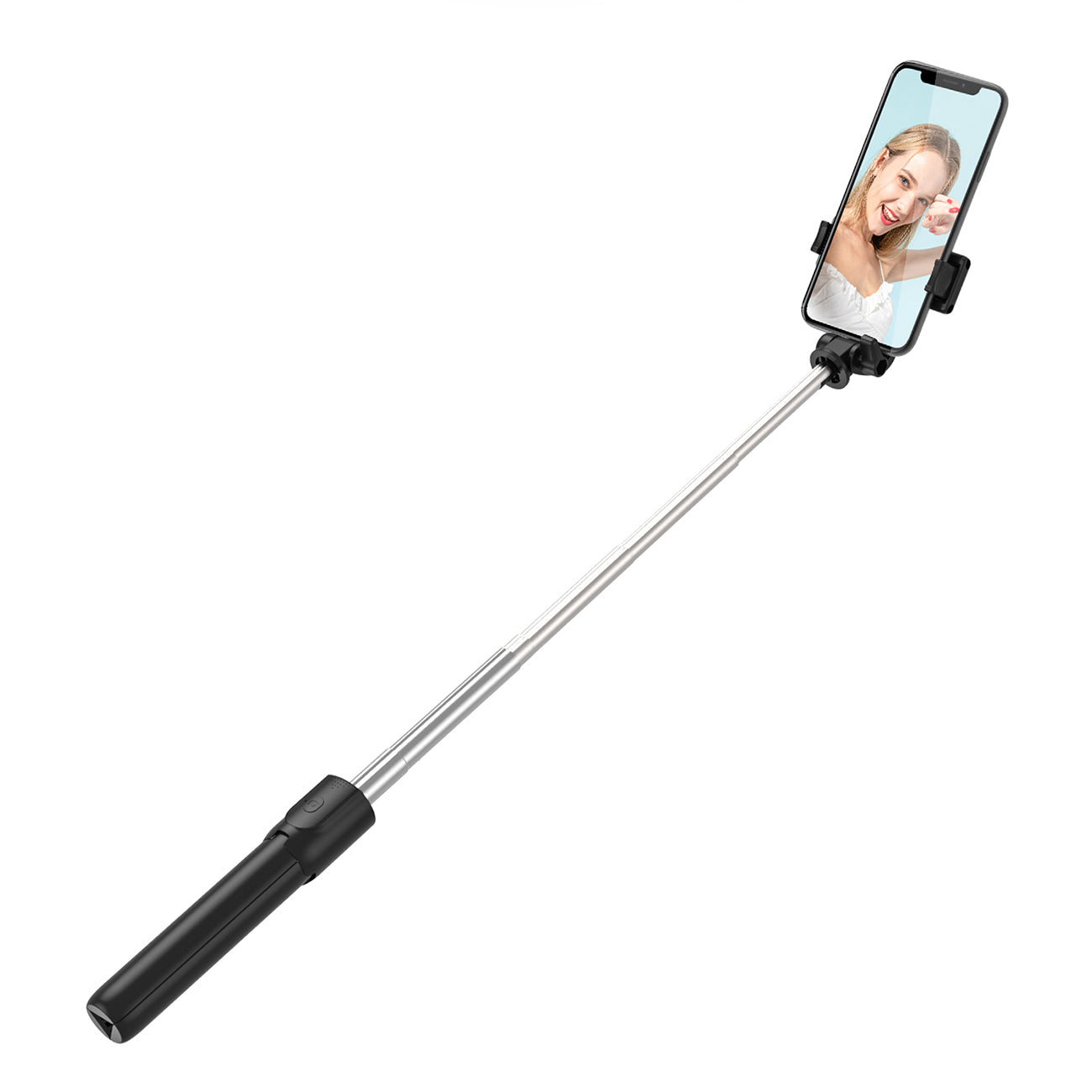 Asmenukių lazda WRY1S teleskopinis trikojis 0,7m telefonui - juoda -- Selfie Sticks & Tripods