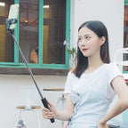 Asmenukių lazda WRY1S teleskopinis trikojis 0,7m telefonui - juoda -- Selfie Sticks & Tripods