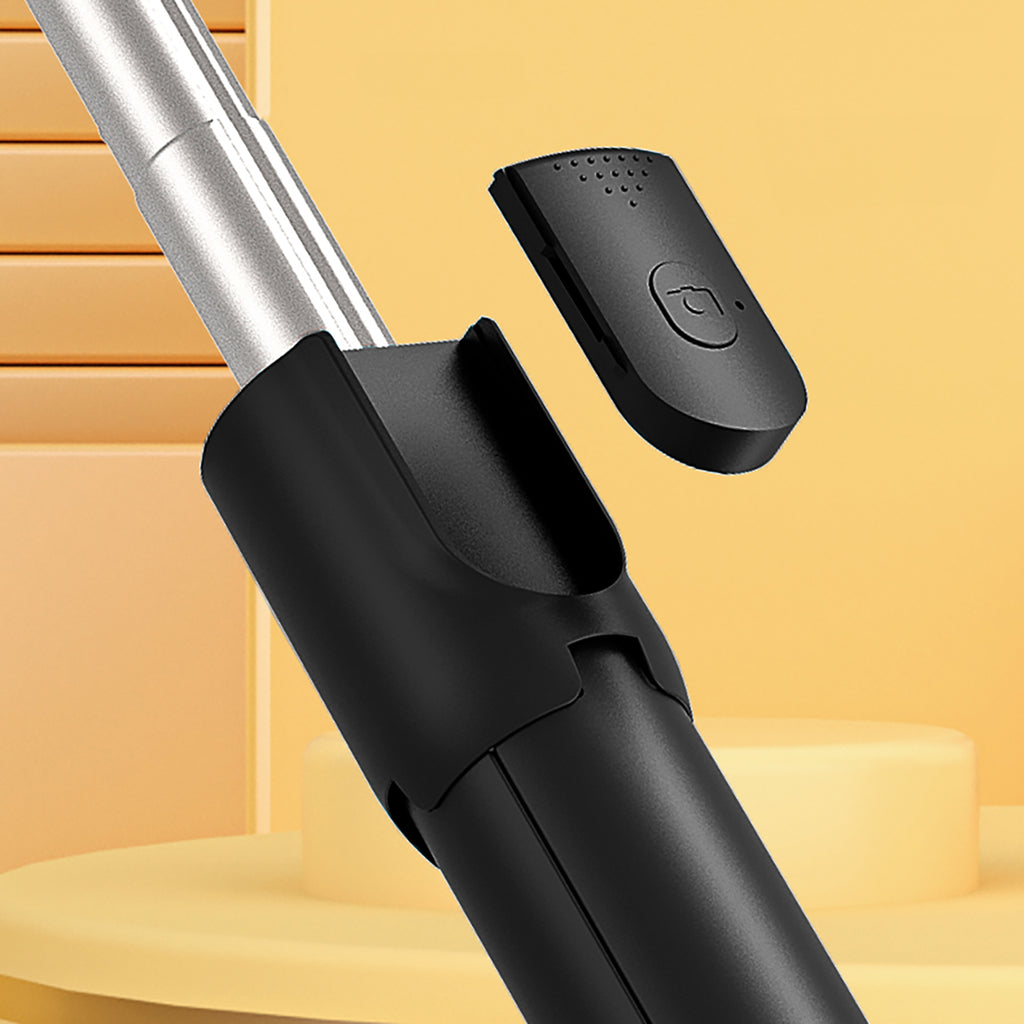 Asmenukių lazda WRY1S teleskopinis trikojis 0,7m telefonui - juoda -- Selfie Sticks & Tripods