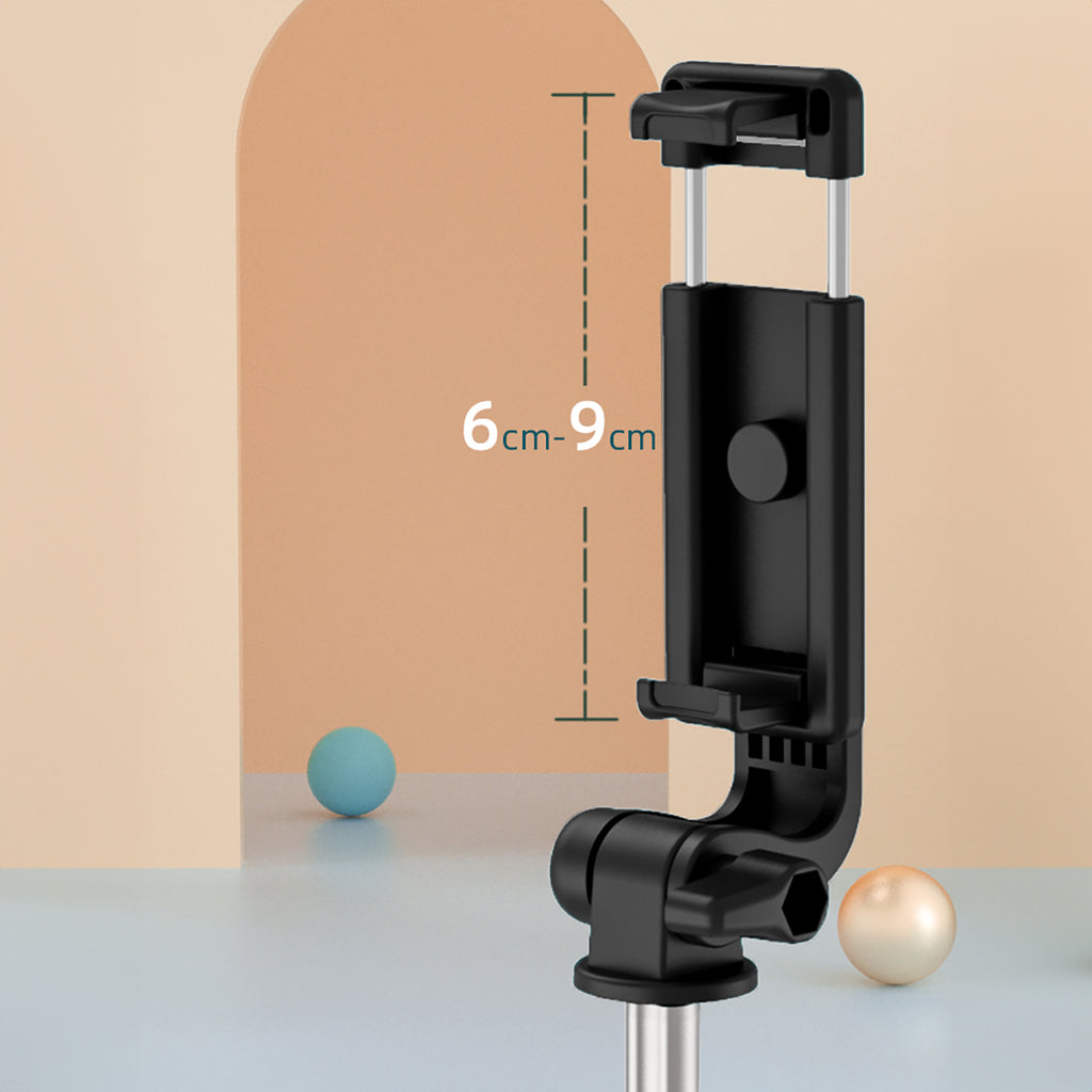 Asmenukių lazda WRY1S teleskopinis trikojis 0,7m telefonui - juoda -- Selfie Sticks & Tripods