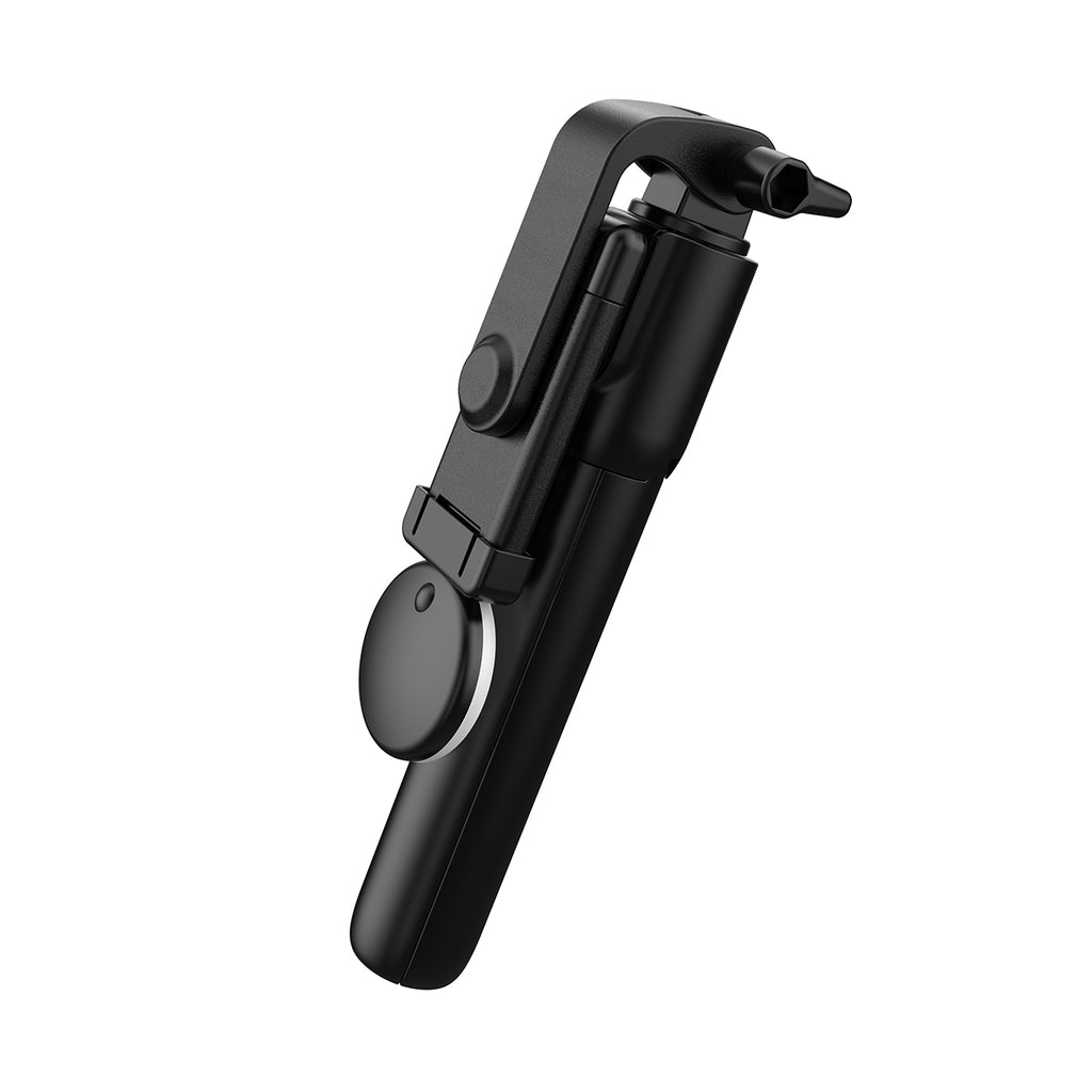 Asmenukių lazda WR1YXS teleskopinis trikojis 0,71m su apvalia lempa - juoda -- Selfie Sticks & Tripods