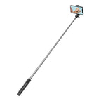 Selfie lazdelė WHS1Y teleskopinis trikojis 1 m su telefono laikikiu – juoda -- Selfie Sticks & Tripods