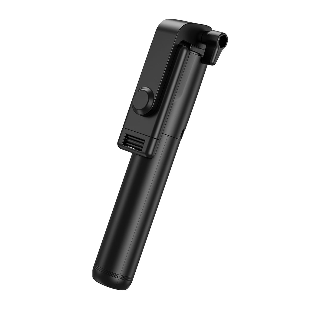 Selfie lazdelė WHS1Y teleskopinis trikojis 1 m su telefono laikikiu – juoda -- Selfie Sticks & Tripods