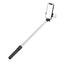 Selfie lazda WH1YXS – teleskopinis trikojis 1 m su apvalia lempa ir telefono laikikliu – juoda -- Selfie Sticks & Tripods