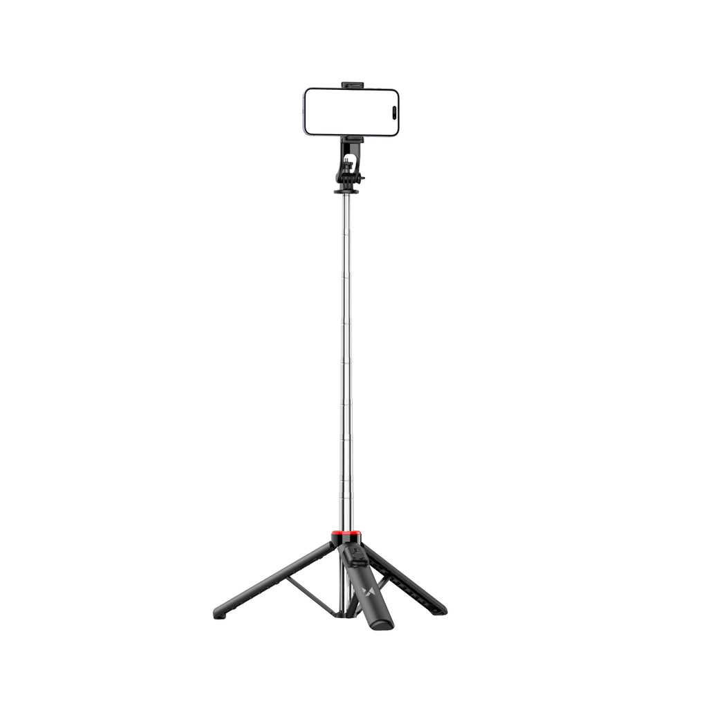 Wozinsky Selfie stick WC1Y3S teleskopinis trikojis 1,3 m su telefono laikiklio - juoda -- Selfie Sticks & Tripods