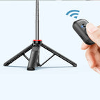 Wozinsky Selfie stick WC1Y3S teleskopinis trikojis 1,3 m su telefono laikiklio - juoda -- Selfie Sticks & Tripods