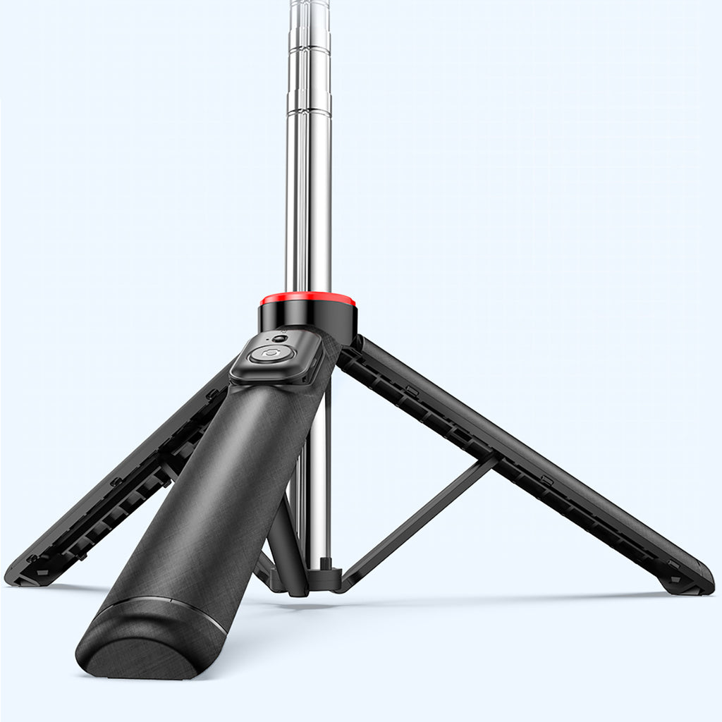 Wozinsky Selfie stick WC1Y3S teleskopinis trikojis 1,3 m su telefono laikiklio - juoda -- Selfie Sticks & Tripods