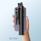 Wozinsky Selfie stick WC1Y3S teleskopinis trikojis 1,3 m su telefono laikiklio - juoda -- Selfie Sticks & Tripods