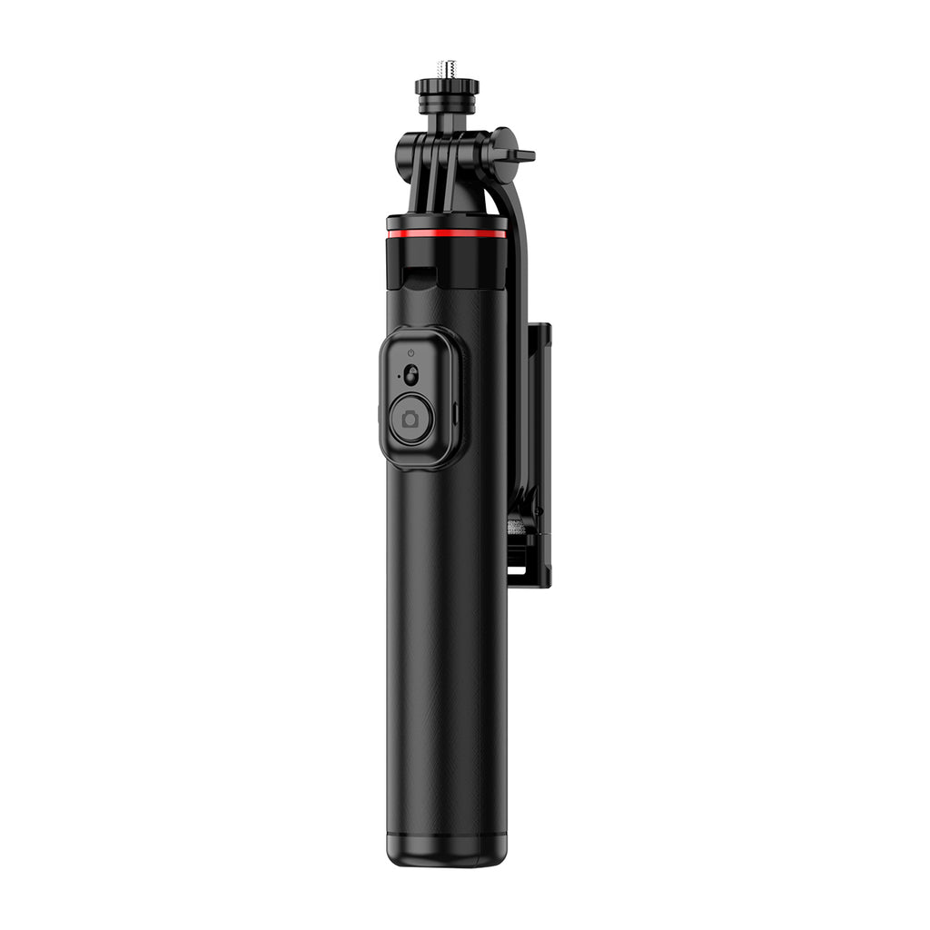 Selfie lazdelė WC1Y2S 1,3 m aliuminio lydinio teleskopinis trikojis su telefono laikikiu – juoda -- Selfie Sticks & Tripods