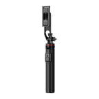 Selfie lazdelė WC1Y2S 1,3 m aliuminio lydinio teleskopinis trikojis su telefono laikikiu – juoda -- Selfie Sticks & Tripods