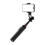 Selfie lazdelė WC1Y2S 1,3 m aliuminio lydinio teleskopinis trikojis su telefono laikikiu – juoda -- Selfie Sticks & Tripods
