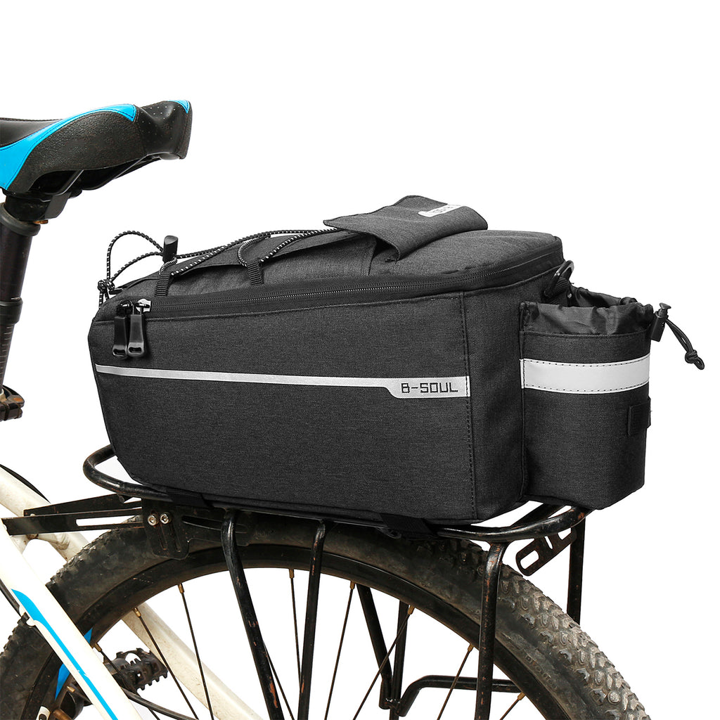 WYA26Y0S šiluminis dviračio bagažininko krepšys su peties dirželiu - juodas -- Bicycle Bags