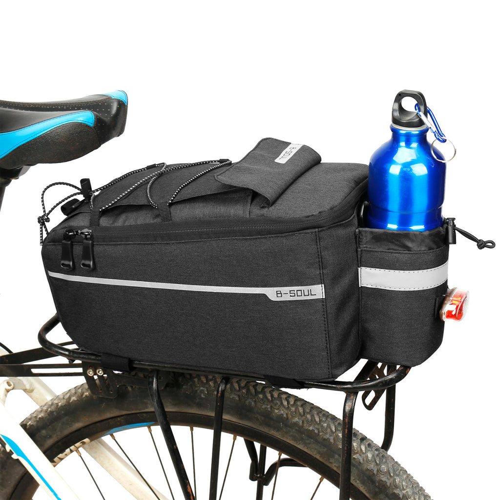 WYA26Y0S šiluminis dviračio bagažininko krepšys su peties dirželiu - juodas -- Bicycle Bags