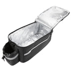 WYA26Y0S šiluminis dviračio bagažininko krepšys su peties dirželiu - juodas -- Bicycle Bags