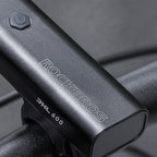 Rockbros RHL600 priekinis dviračio žibintas 600lm 2600mAh IPX6 - juodas -- Bicycle Lights