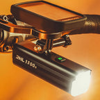 Rockbros RHL1500 priekinė dviračio šviesa 5000mAh 1500lm IPX6 - juoda -- Bicycle Lights