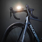 Rockbros JP008 priekinė dviračio šviesa tvirtintuvui su 5000mAh energine baterija 150lm IPX6 - juoda -- Bicycle Lights