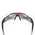Rockbros 10001 poliarizuoti dviračio akiniai - juoda ir raudona -- Cycling Eyewear