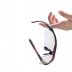Rockbros 10001 poliarizuoti dviračio akiniai - juoda ir raudona -- Cycling Eyewear