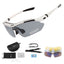 Rockbros 10002 Poliarizuoti dviračio akiniai - Balti -- Cycling Eyewear