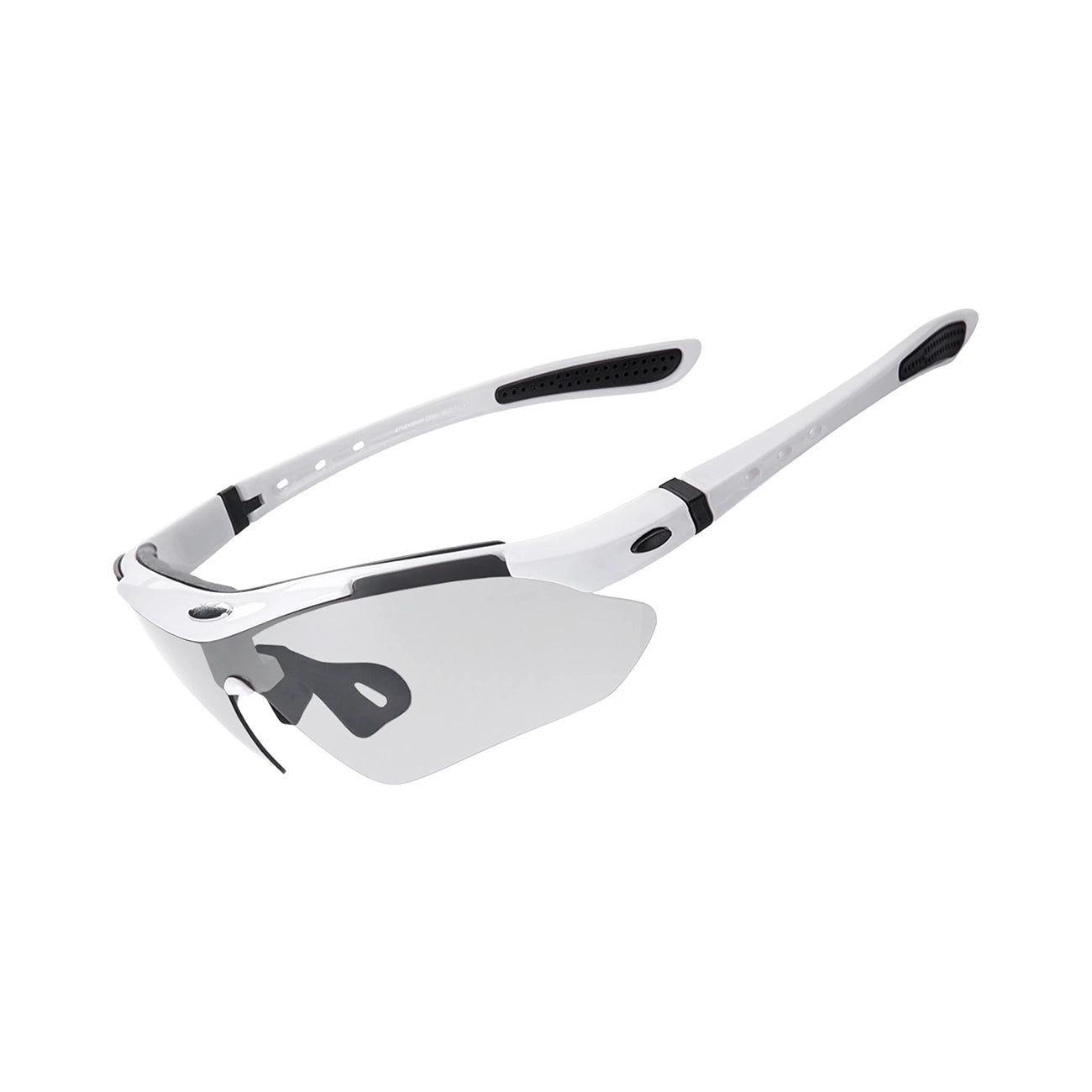 Rockbros 10002 Poliarizuoti dviračio akiniai - Balti -- Cycling Eyewear