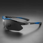 Rockbros 10007 Poliarizuoti dviračio akiniai - Juodi ir mėlyni -- Cycling Eyewear