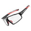 Rockbros SP216BK fotochrominis UV400 dviračio akiniai - juodi ir raudoni -- Cycling Eyewear
