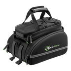 Rockbros A6-03BK dviračio bagažinės krepšys 35 l su išskleidžiamais kišeniais - juodas -- Bicycle Bags