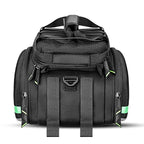 Rockbros A6-03BK dviračio bagažinės krepšys 35 l su išskleidžiamais kišeniais - juodas -- Bicycle Bags