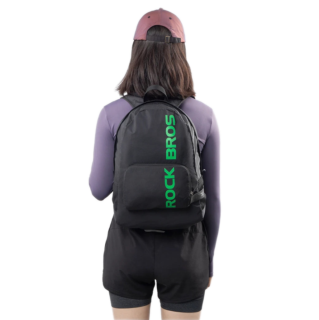Rockbros H10-BK sportinis sulankstomas kuprinys 18 l - juodas -- Cycling Accessories