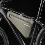 Rockbros AS-017 dviračio rėmo krepšys 5 l - tamsiai žalia -- Bicycle Bags