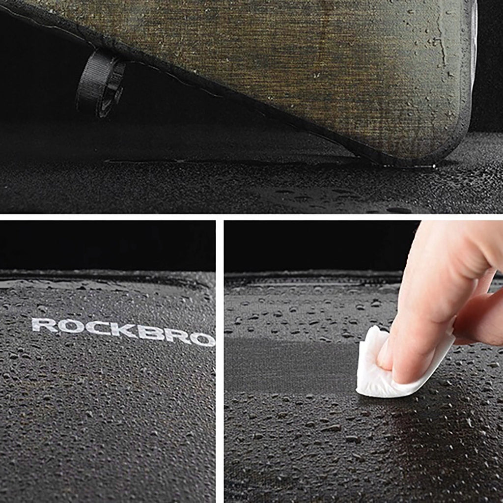 Rockbros AS-017 dviračio rėmo krepšys 5 l - tamsiai žalia -- Bicycle Bags