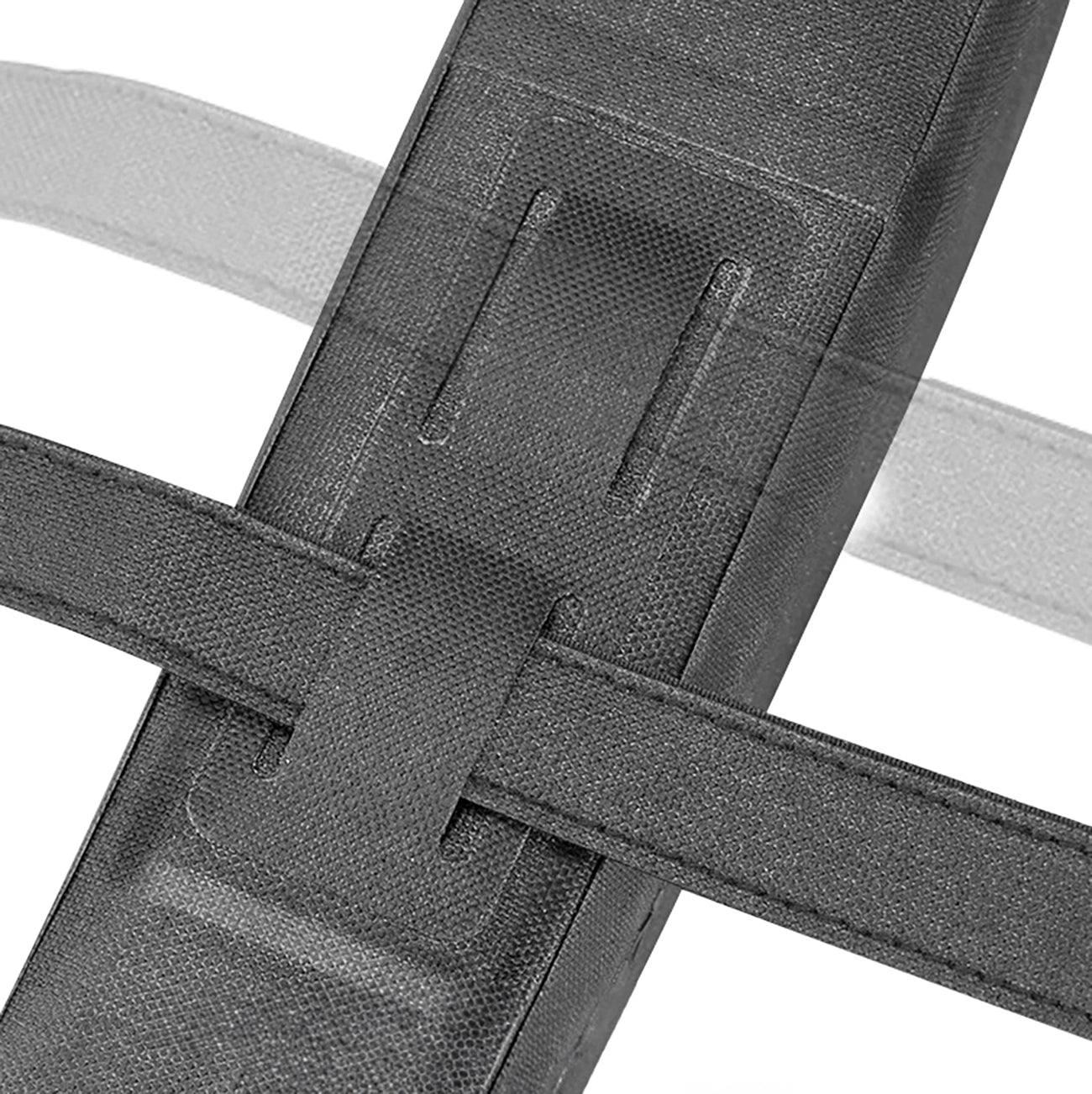 Rockbros AS-019 dviračio rėmo krepšys vandens atsparus 1,5 l - juodas -- Bicycle Bags