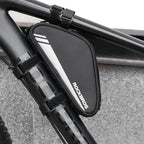 Rockbros B55-BK dviračio rėmo krepšys 0,7 l - juodas -- Bicycle Bags