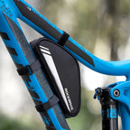 Rockbros B55-BK dviračio rėmo krepšys 0,7 l - juodas -- Bicycle Bags