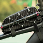 Rockbros 039BK 1L pinti dviračio rėmo krepšys - juodas -- Bicycle Bags