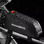 Rockbros 039BK 1L pinti dviračio rėmo krepšys - juodas -- Bicycle Bags