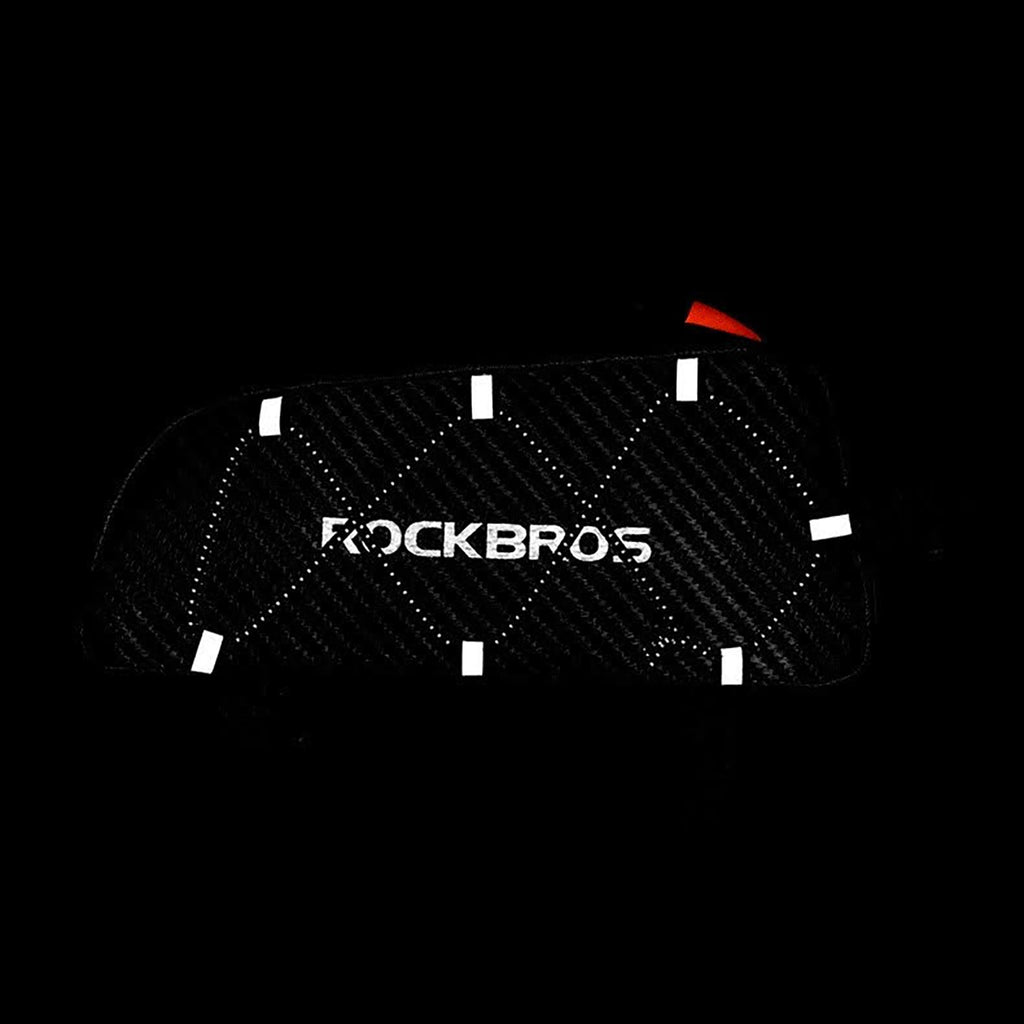 Rockbros 039BK 1L pinti dviračio rėmo krepšys - juodas -- Bicycle Bags