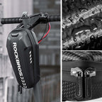 Rockbros B62-1 dviračio krepšys vairaščiui arba rėmui 3L - juodas -- Bicycle Bags