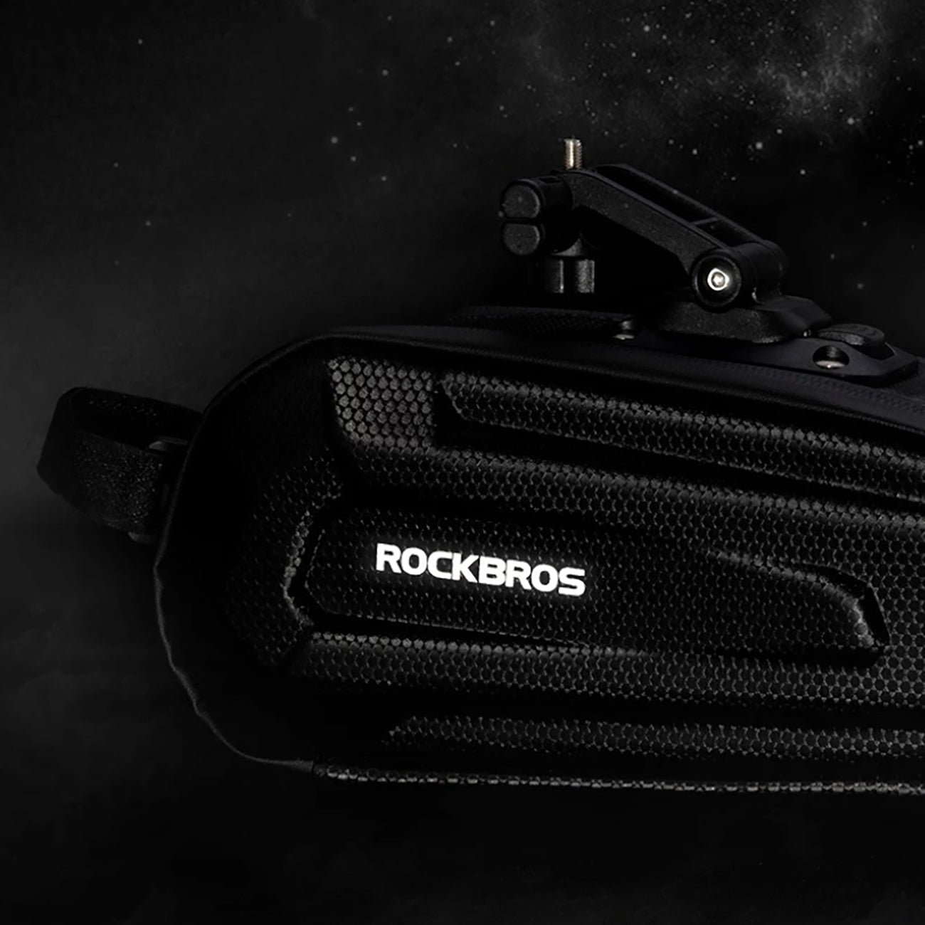 Rockbros B69 dviračio sėdynės krepšys 1,8l su greitojo atlaisvinimo sistema - juodas -- Bicycle Bags