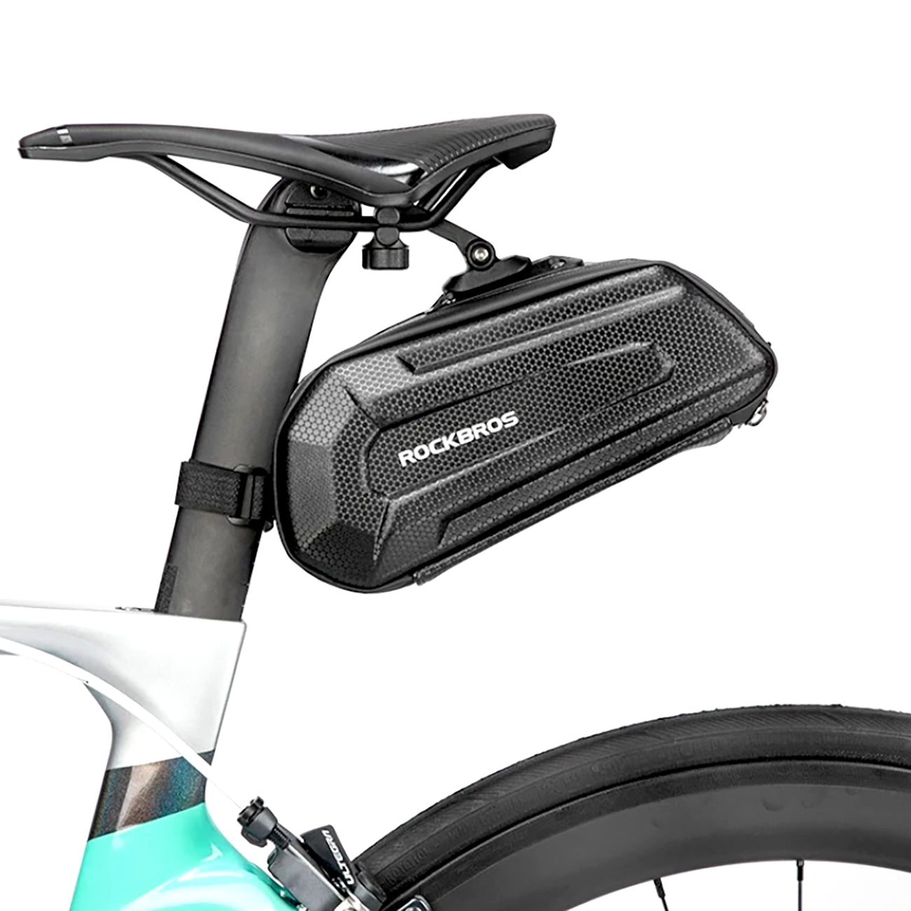 Rockbros B69 dviračio sėdynės krepšys 1,8l su greitojo atlaisvinimo sistema - juodas -- Bicycle Bags
