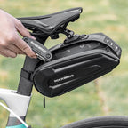 Rockbros B69 dviračio sėdynės krepšys 1,8l su greitojo atlaisvinimo sistema - juodas -- Bicycle Bags